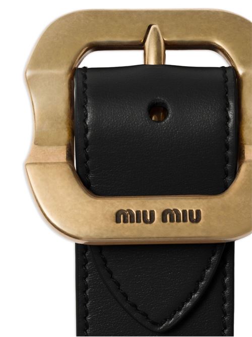 Leather bracelet MIU MIU | 5IB6542E6YF0632